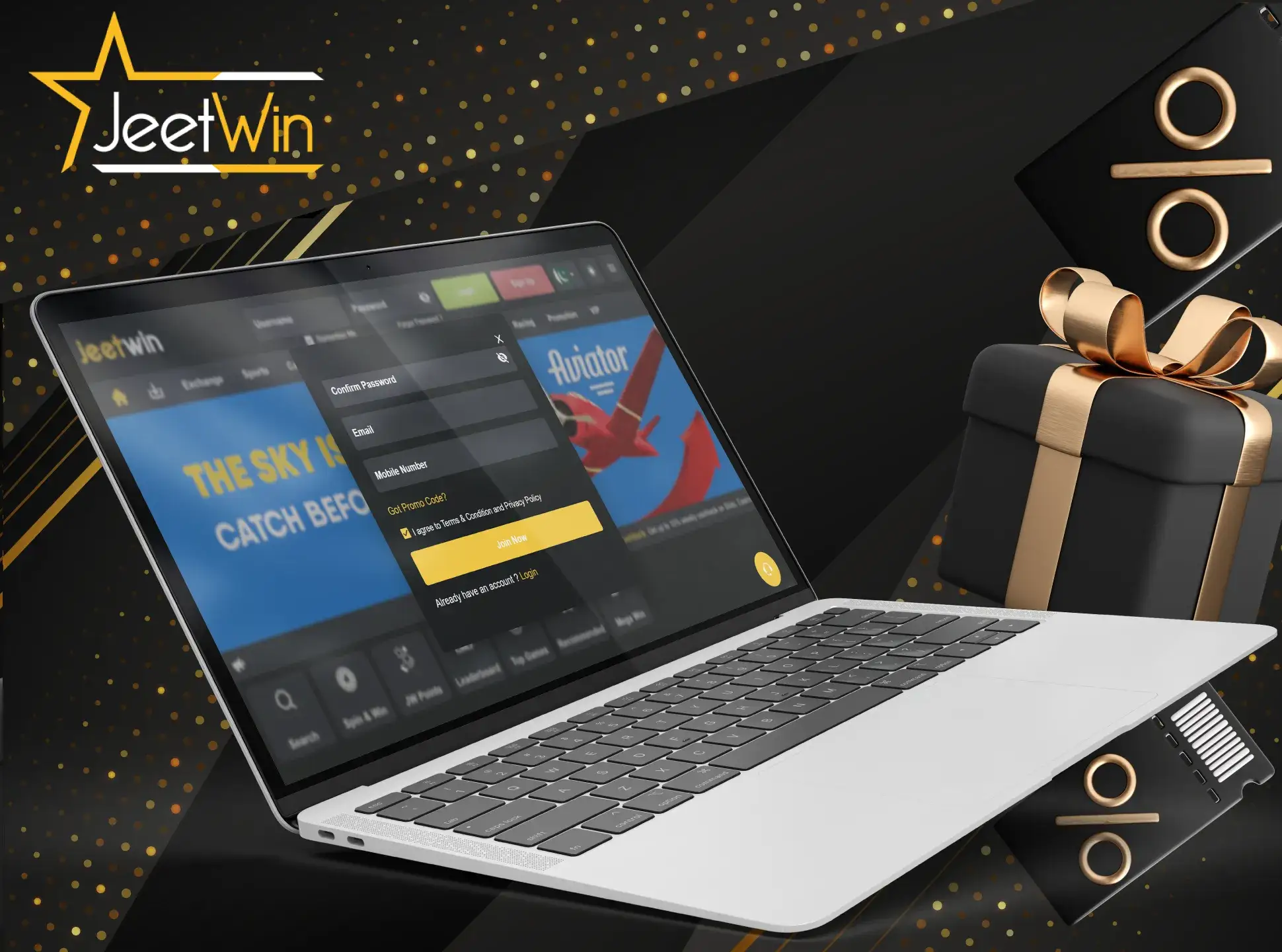 پرومو کوڈ پر بونس جیتنے کے لئے، شرط لگانے کی ضروریات کو پورا کریں.