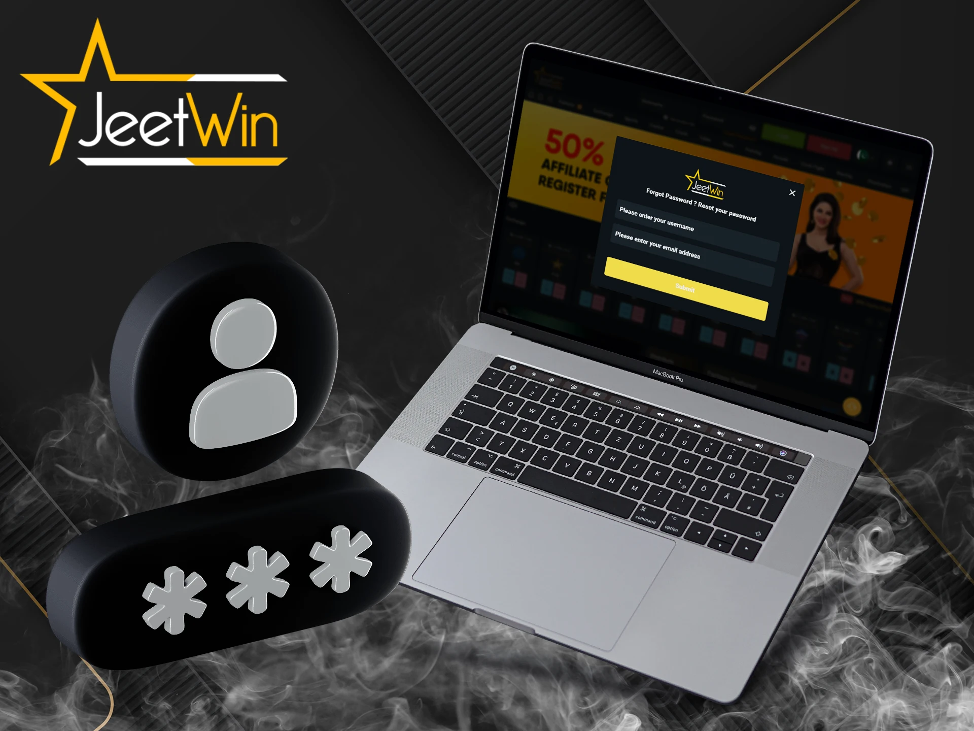 اپنے JeetWin اکاؤنٹ کا پاس ورڈ کچھ آسان مراحل میں بازیافت کریں۔